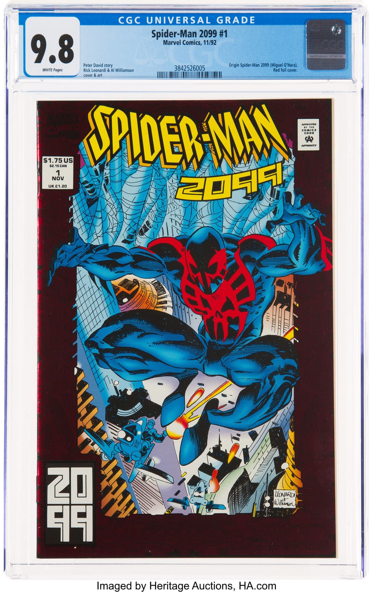 Web Of Spider-Man #39 CGC Graded 9.0 Marvel June 1988 White Pages Comic  Book.