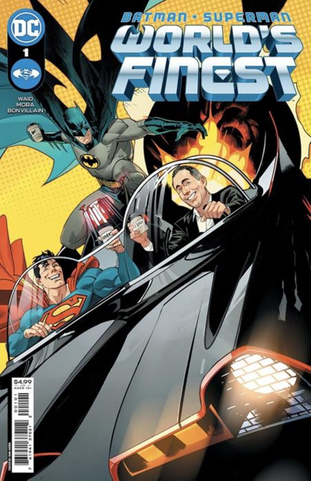 Now Everyone Get Seinfeld Cover Of Batman/Superman World's Finest #1