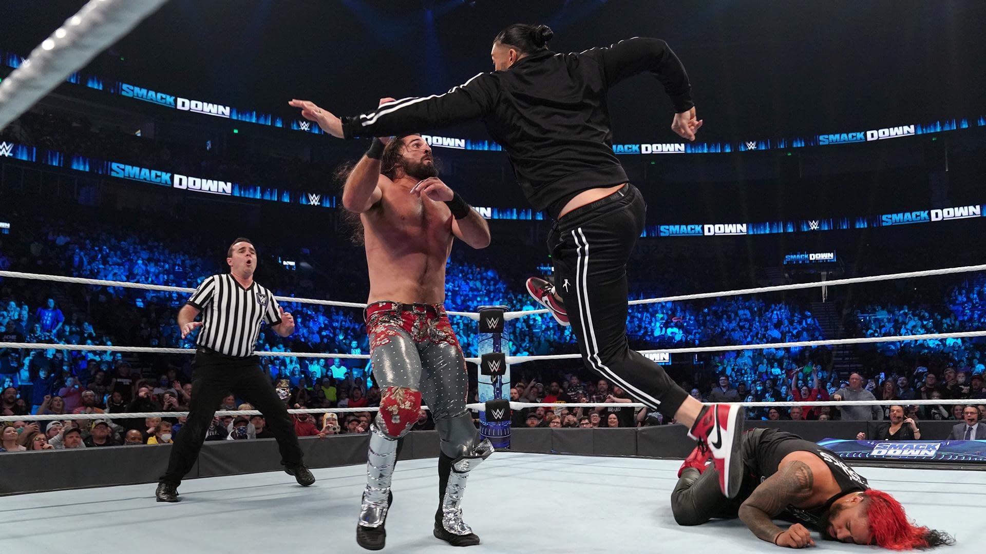 WWE Roman Reigns Red Tracksuit - Shop Celebs Wear