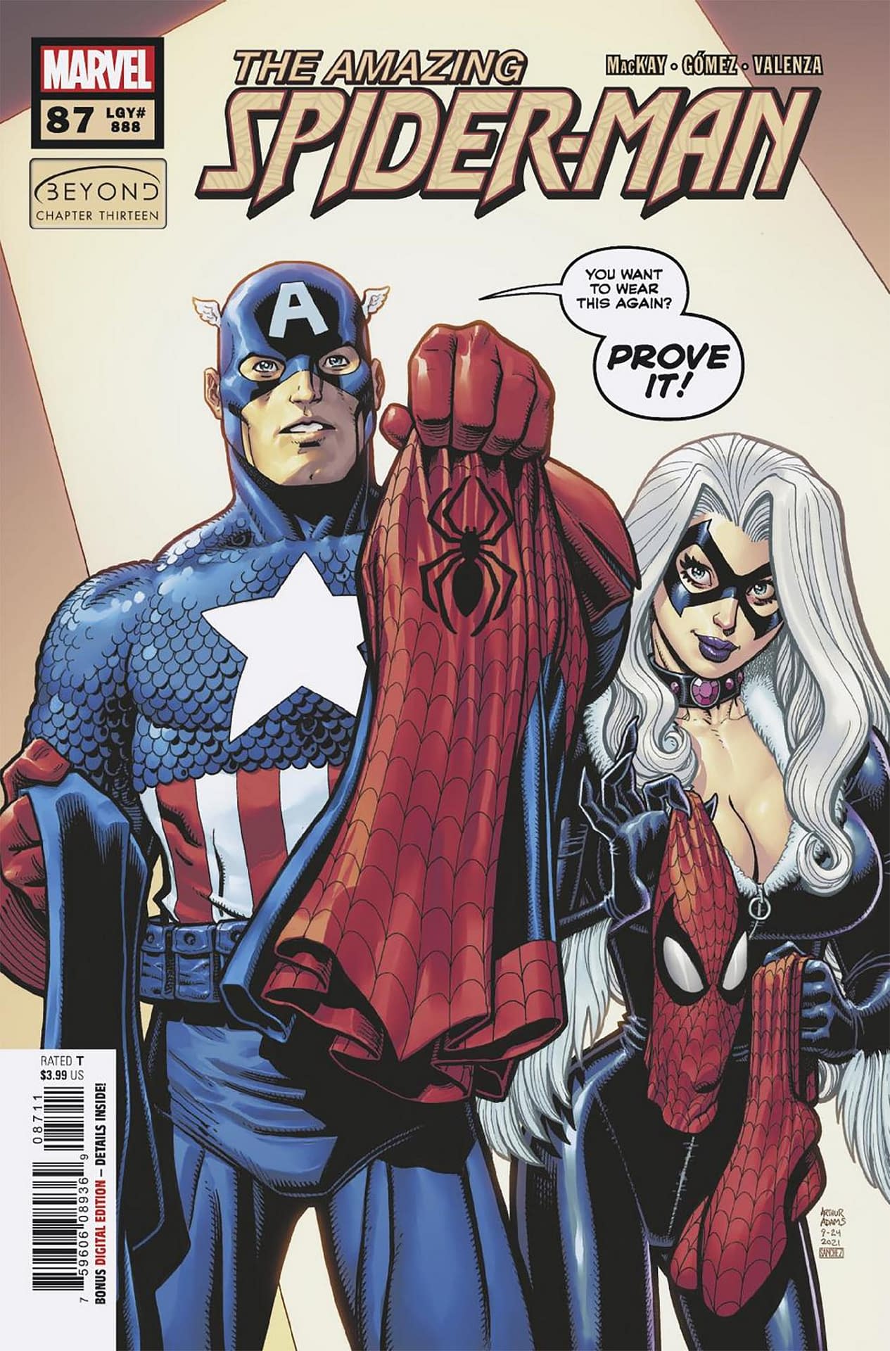 Black Cat trains Peter Parker with Steve Rogers [ASM 2018 #87, textless] :  r/Marvel