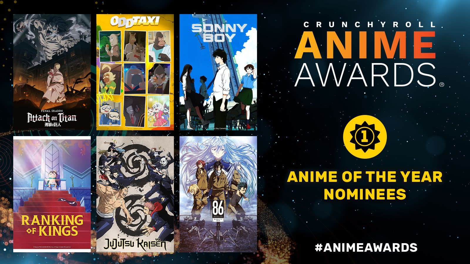 7th Annual Crunchyroll Anime Awards: Vote for Your Faves Now