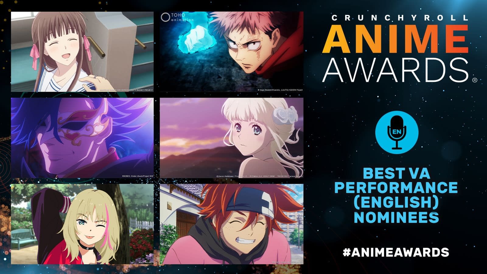 Crunchyroll Anime Awards 2022 Nominations Include '86 Eighty-Six,' 'Jujutsu  Kaisen,' 'Oddtaxi' : r/anime