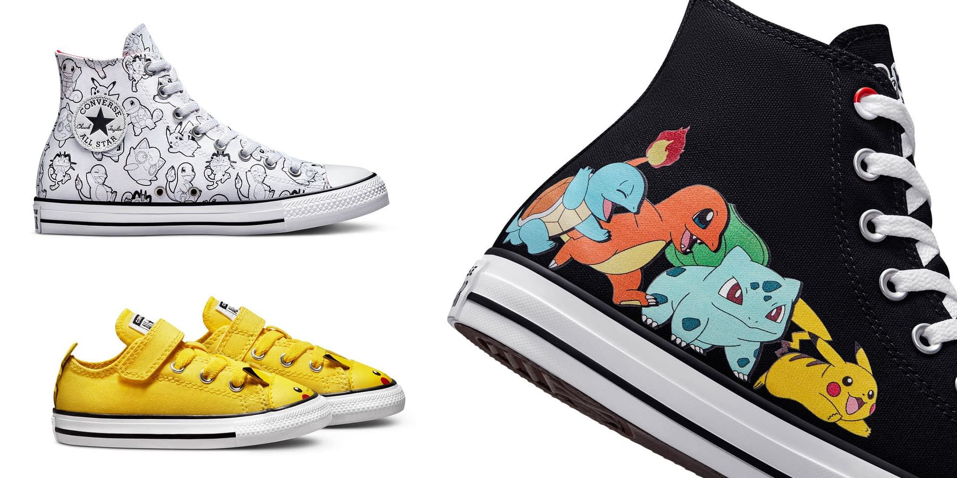 Pikachu converse best sale