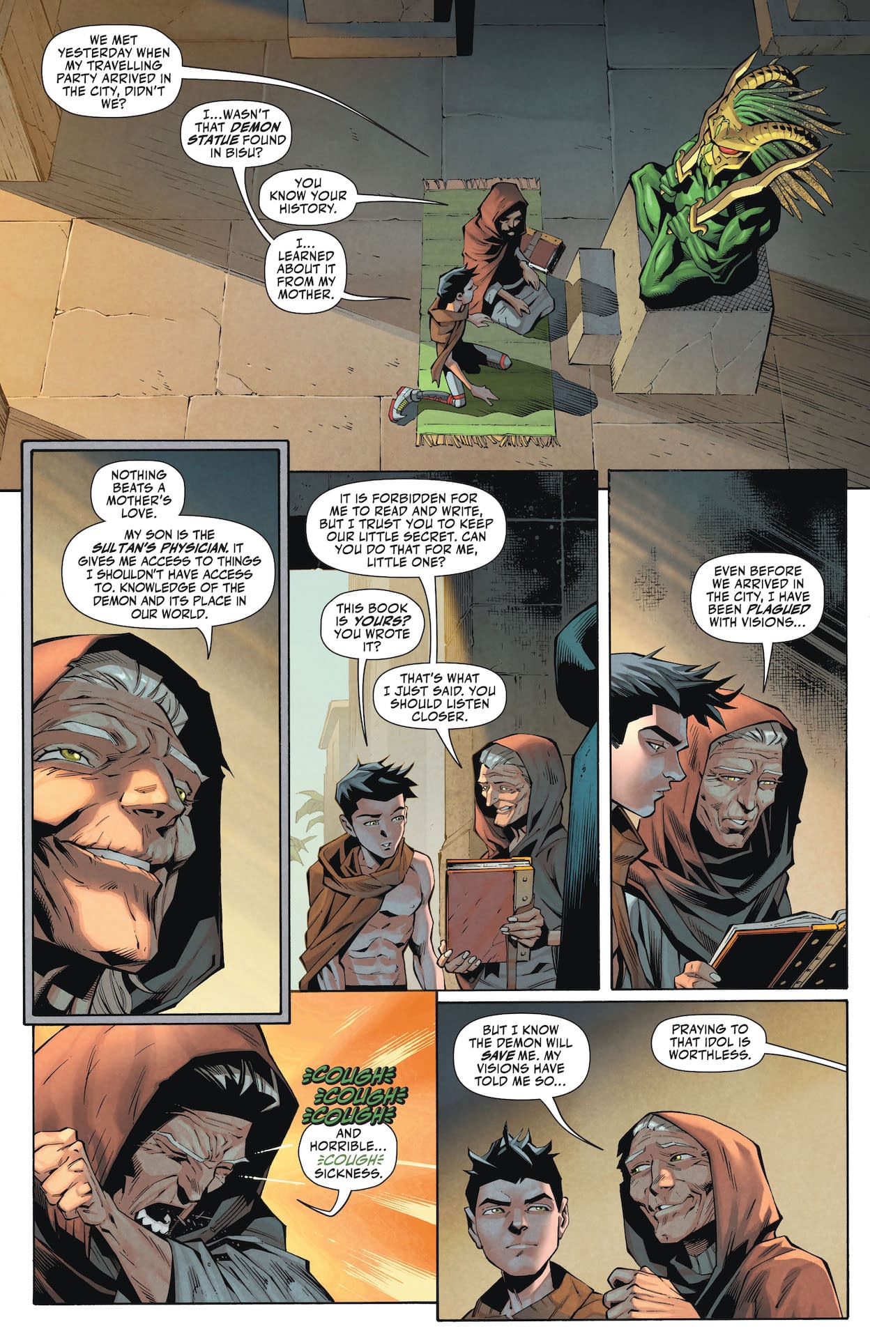 Interior preview page from Robin #10