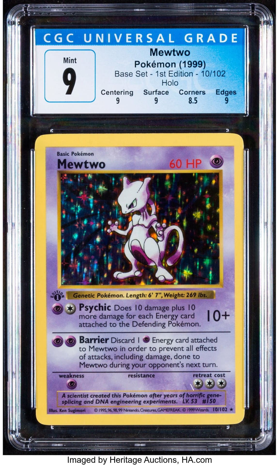 Evil Mewtwo Card