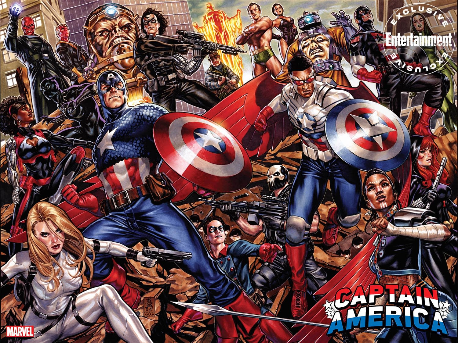Marvel's Two Captain America Comics To Examine USA, Past And Present