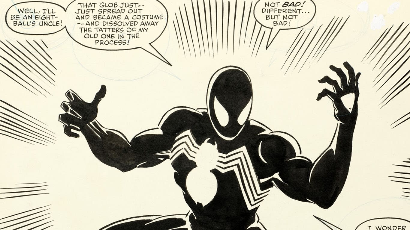 Marvel Super Heroes: Secret Wars #8 - 1984. Origin of the Black Suit ...