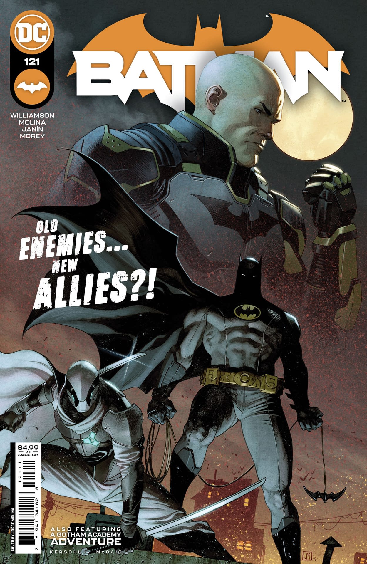 Batman #121 Preview: Batman and Lex Luthor, Best Friends Forever?