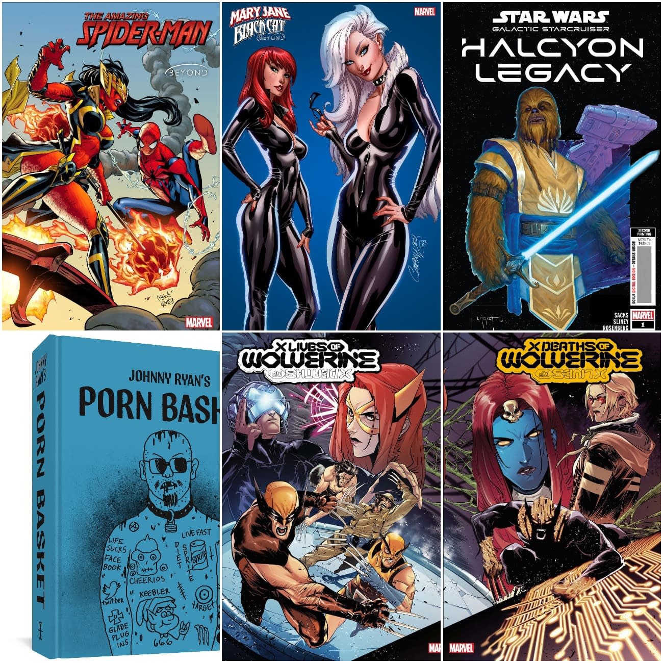 1300px x 1300px - Printwatch: Second Prints From Mary Jane/Black Cat To Sabretooth