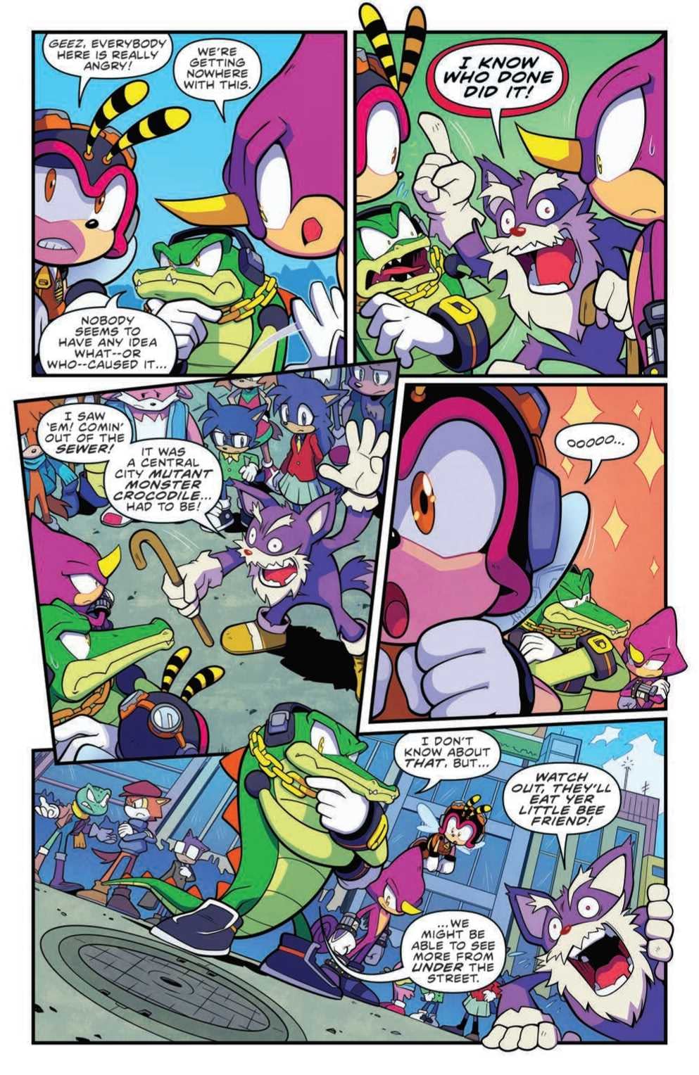 This is why we love Team Chaotix (Sonic IDW #6) : r/SonicTheHedgehog