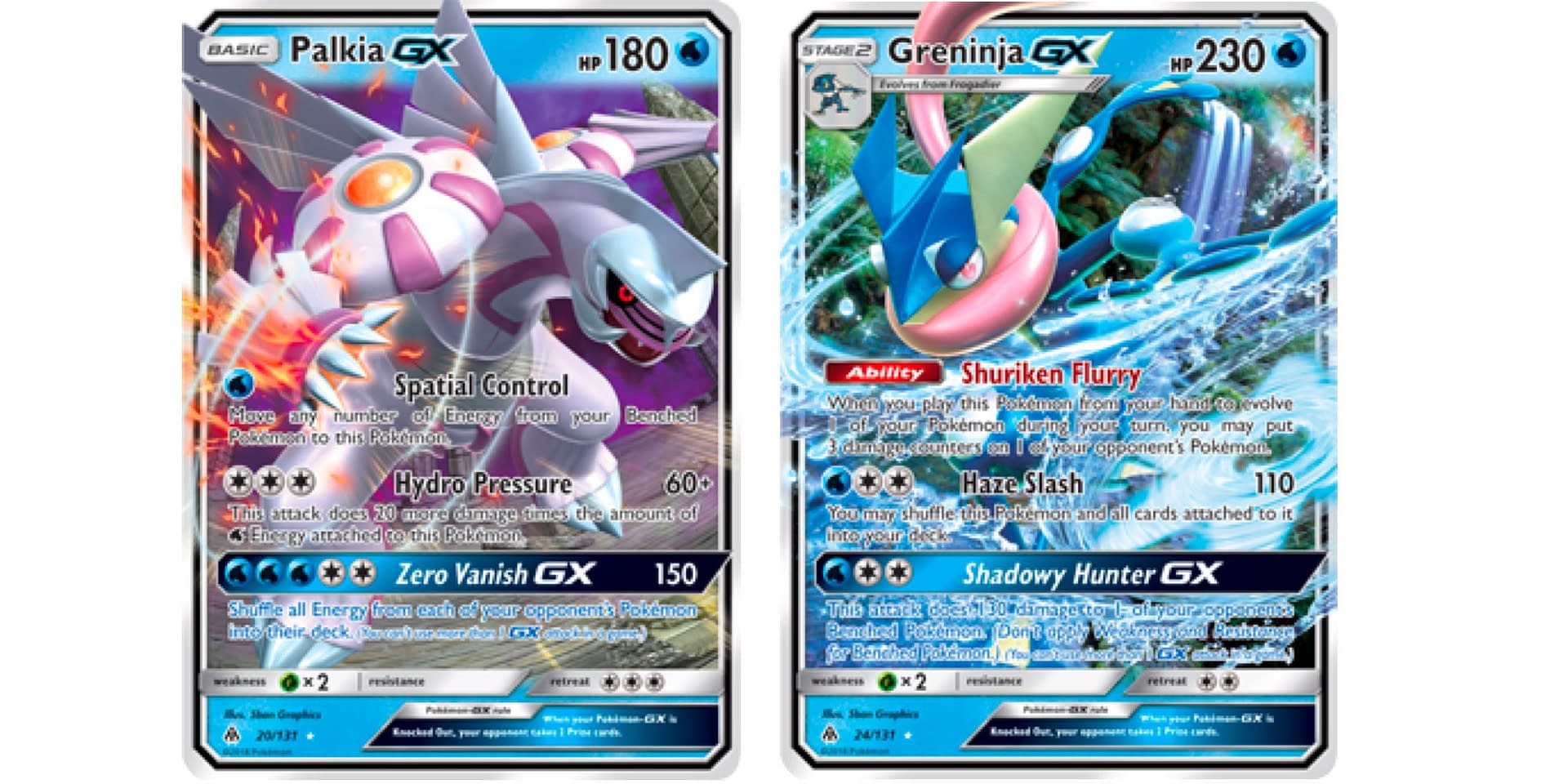 The Cards Of Pokémon TCG: Forbidden Light Part 3: Water-Type GX