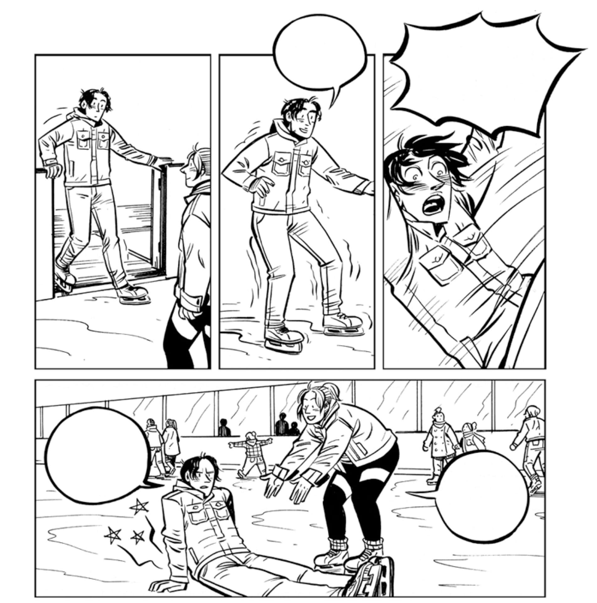 Hockey Girl Loves Drama Boy (Graphic Novel) — bbgb books