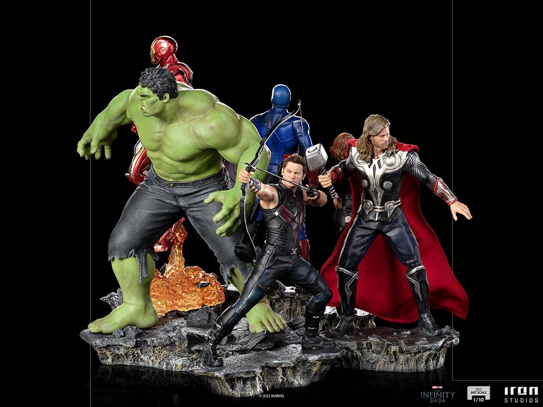 Iron studios Diorama Marvel Star Lord Avengers