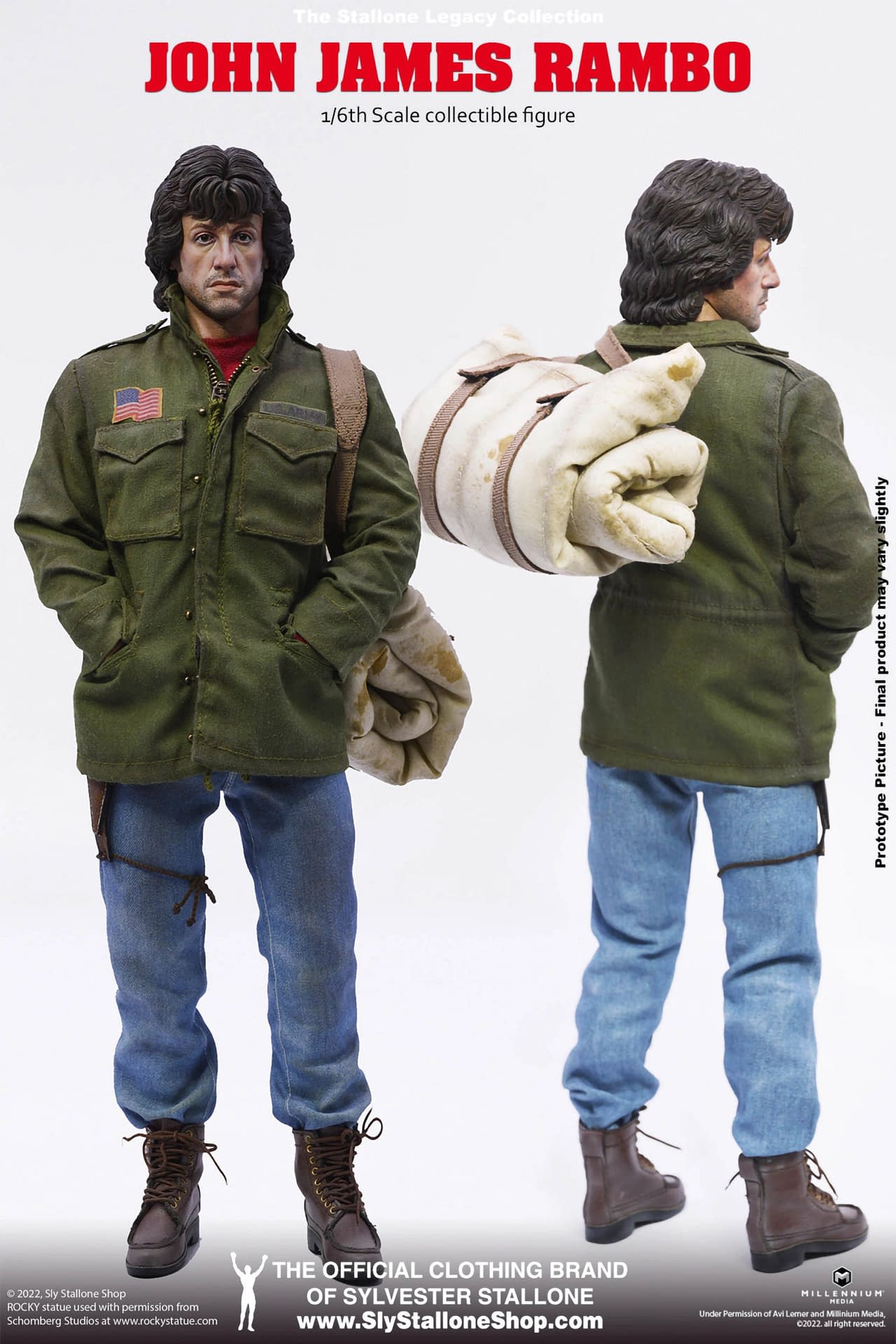 Sly Stallone Shop Reveals Rambo First Blood 1/6 Scale Figure