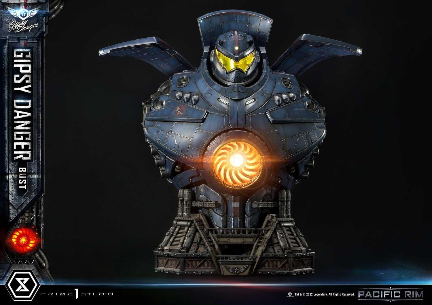 Pacific Rim Gipsy Danger Comes To Life With Prime Studio Statue Bust