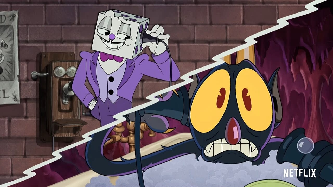 Cuphead - Devil x King Dice | Sticker