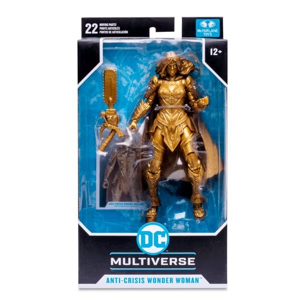 Action Figure Anti-Crisis Wonder Woman DC – McFarlane Toys, 22 Punti Di Articolazione, Collezionismo