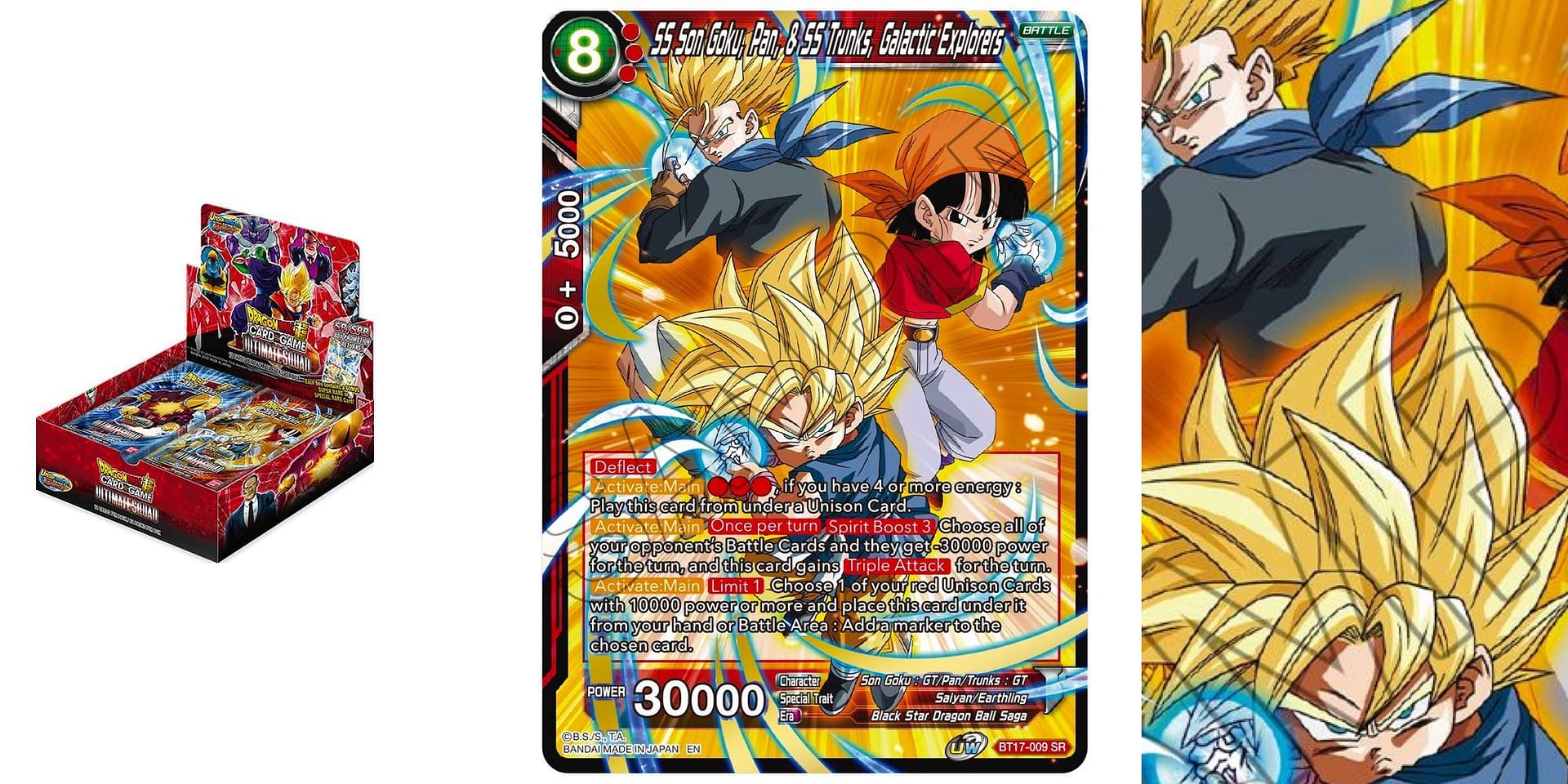 Anime Dragon Ball Son Goku Trunks Vegeta Iv Sr Card Game