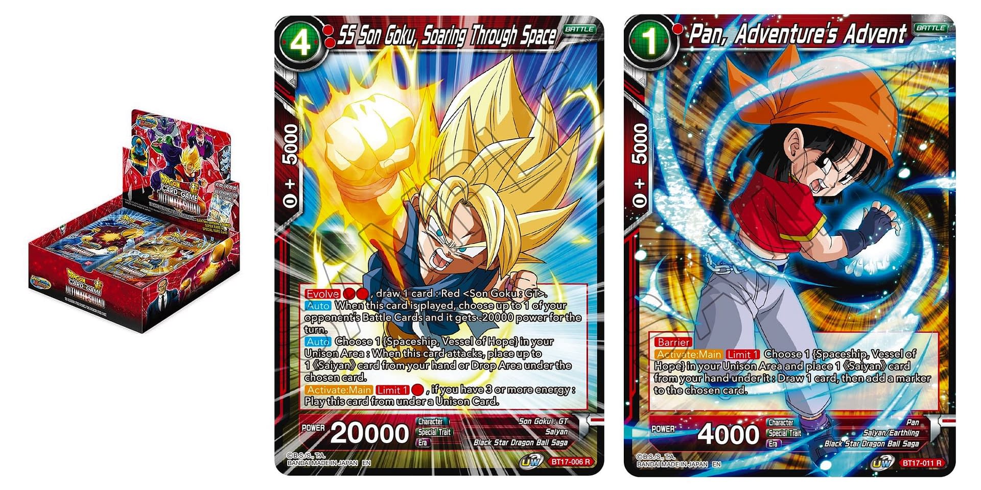 Pan & GT Goku Duo Card Idea