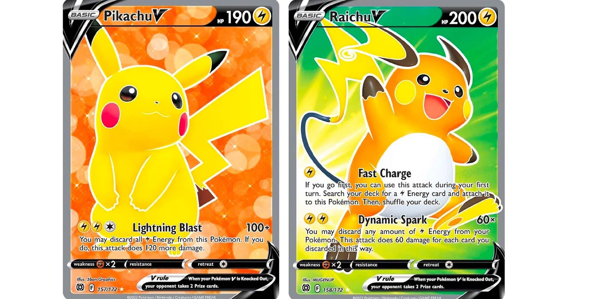 The Cards Of Pokémon TCG: Brilliant Stars Part 21: Pikachu & Raichu