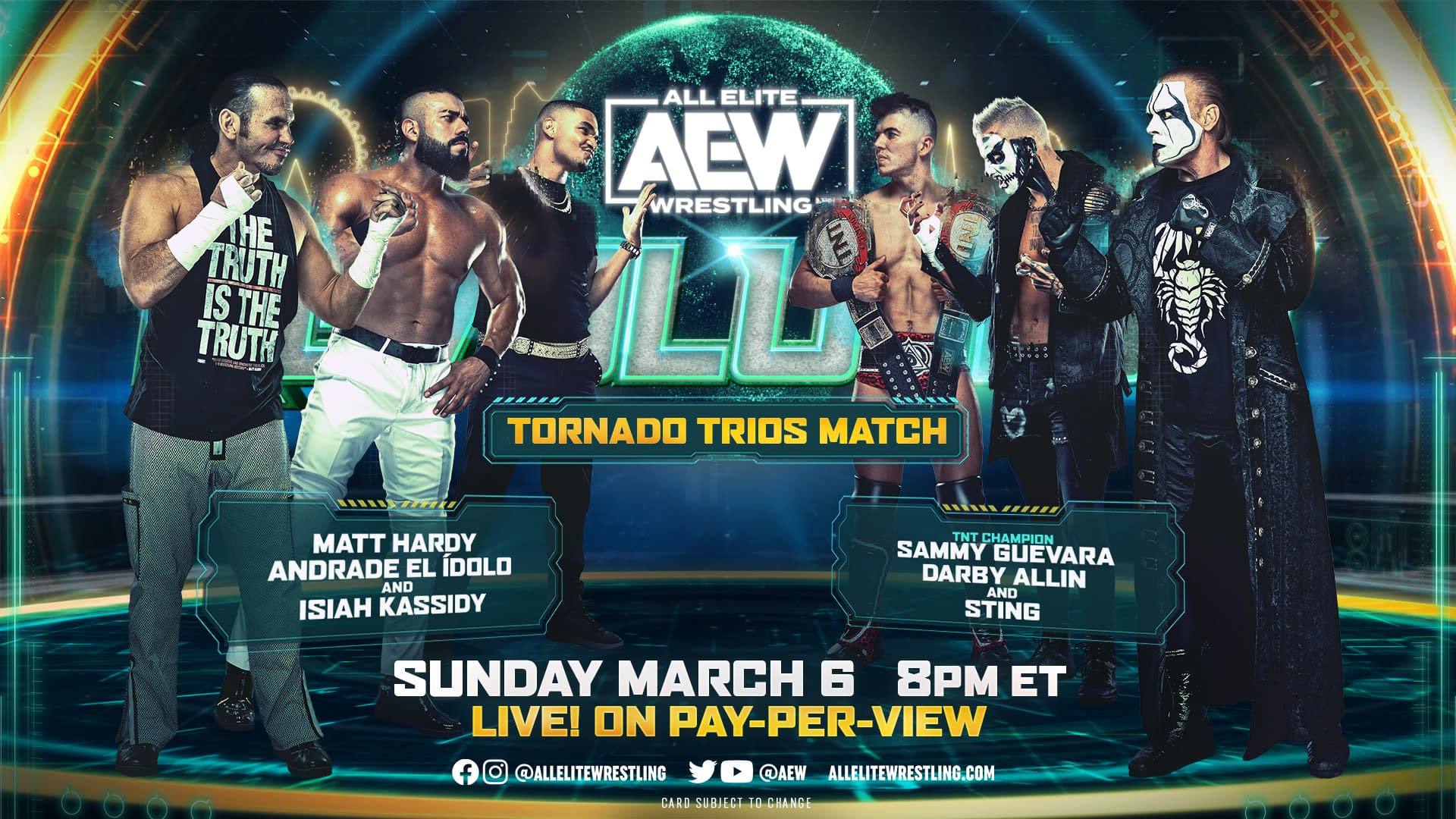 AEW Revolution Matches, Start Time, Potential Surprises, and More