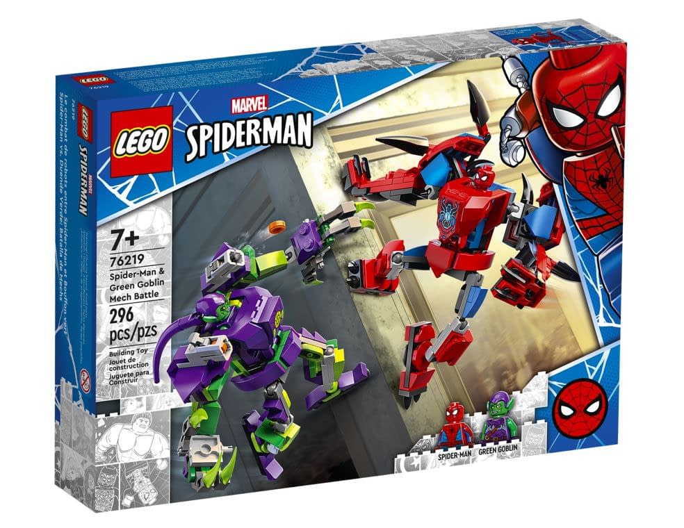 Spider-Man and Green Goblin Get Mech Upgrades with LEGO