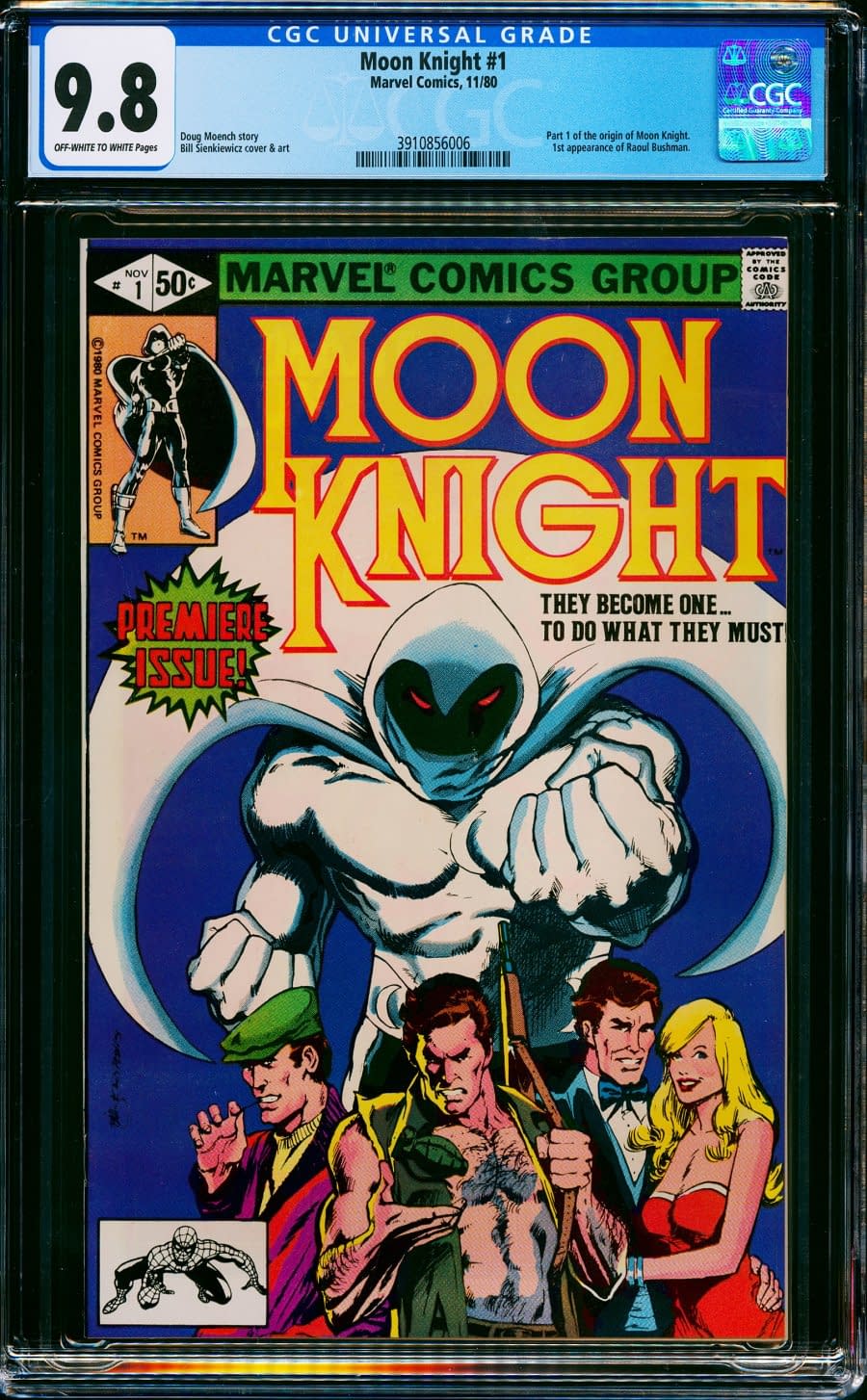 Moon Knight (2021) #1, Comic Issues