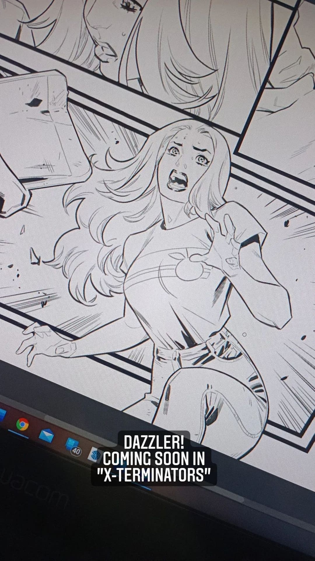 Carlos Gomez Teases Dazzler in a New X-Terminators Comic From Marvel