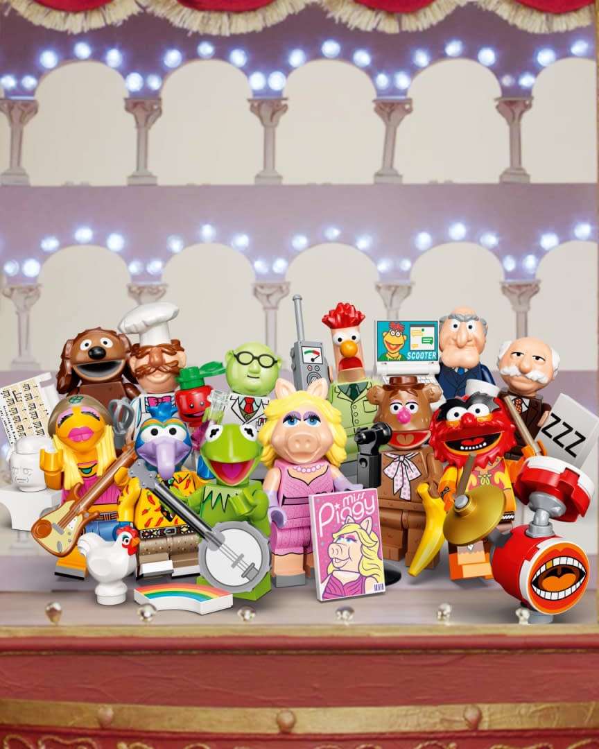 The Muppets Come to LEGO with New Mystery Minifigures Bags