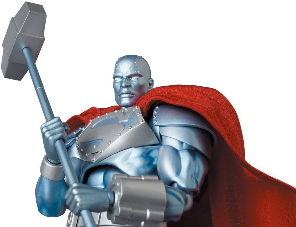 DC Comics Steel Takes the Mantle of Superman with Medicom MAFEX