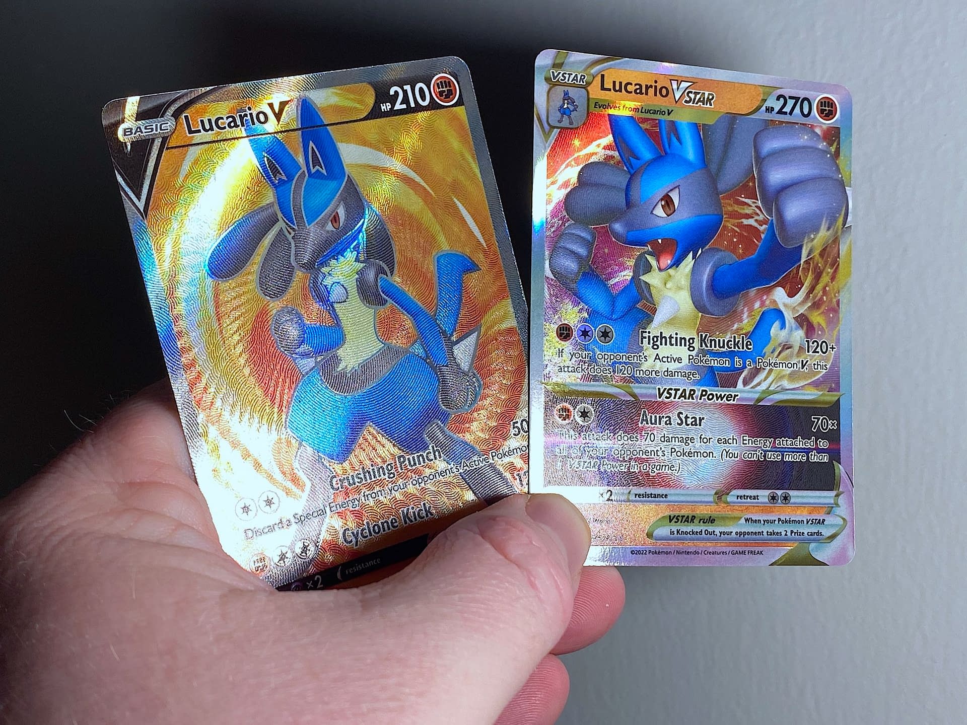 Pokemon Lucario VSTAR Premium Collection Box!