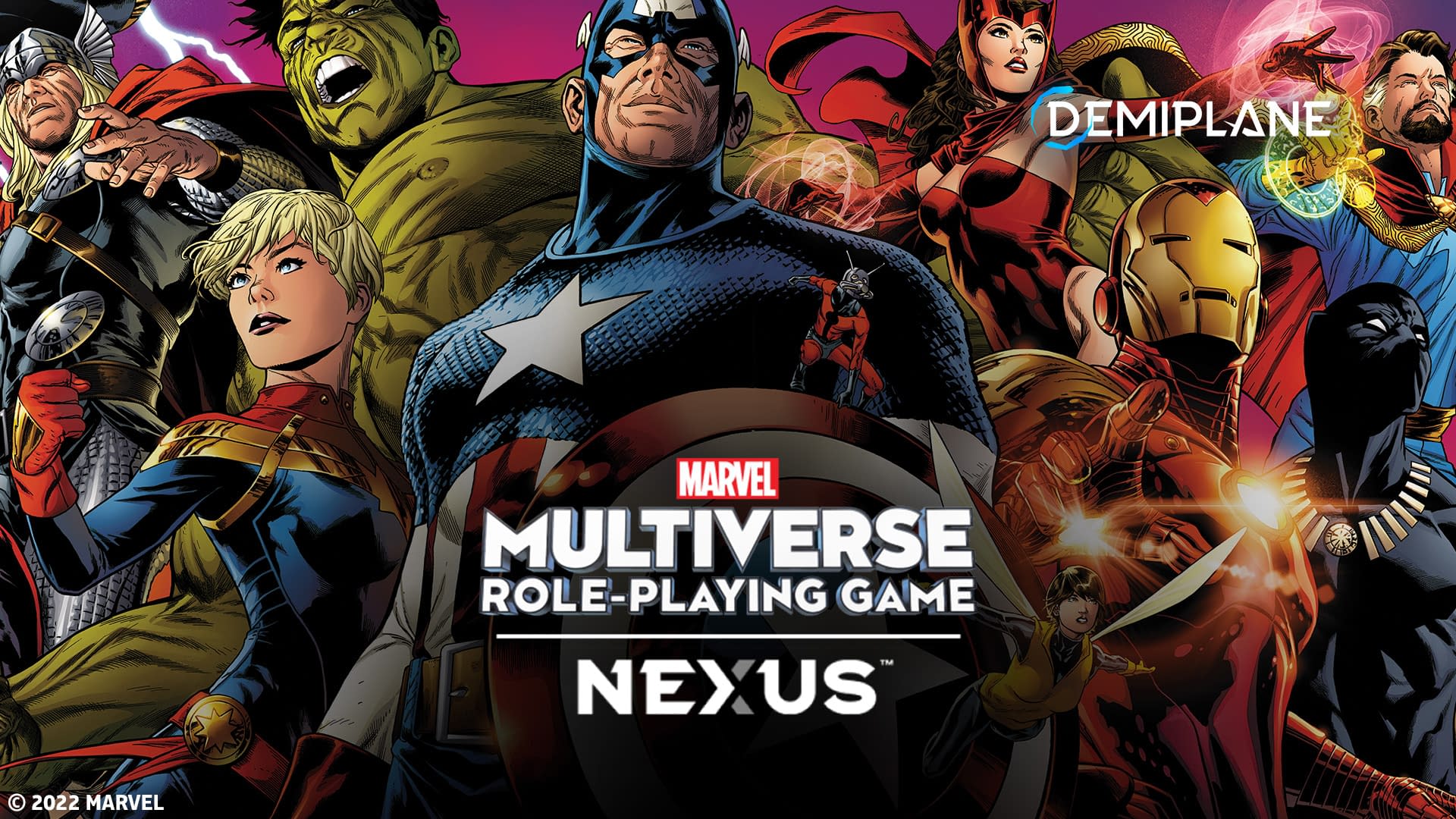 Demiplane Announces New Marvel Multiverse Tabletop RPG