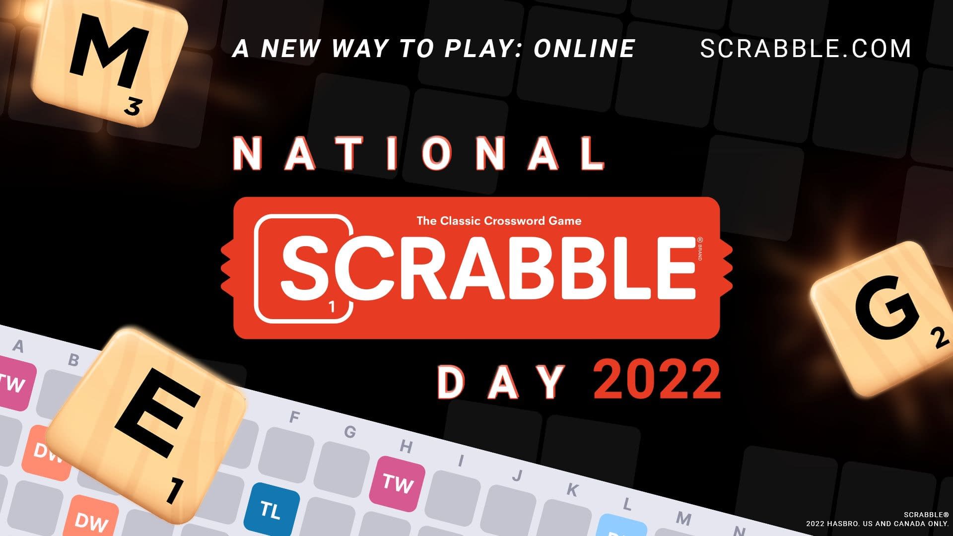 Hasbro Launches New Online Comparative Scrabble Site