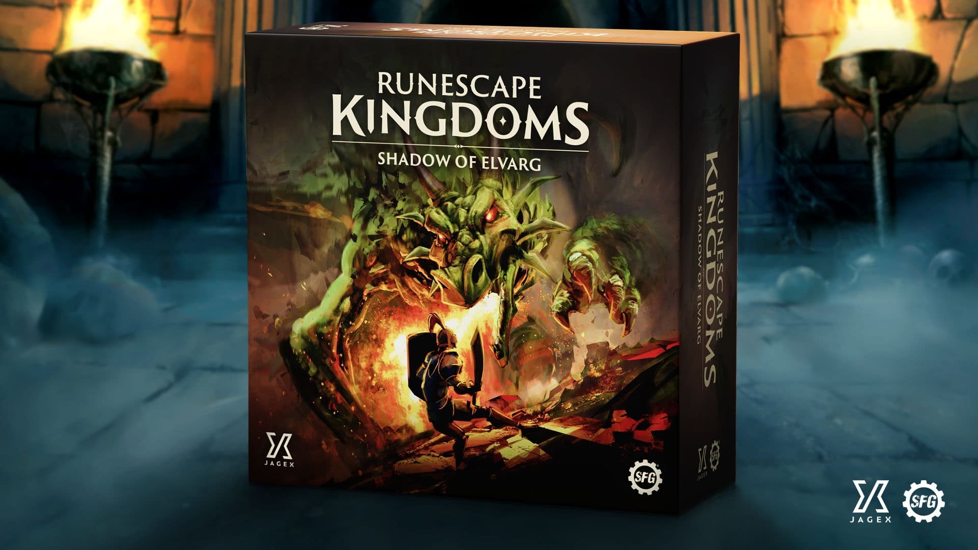 RuneScape Kingdoms: Shadow of Elvarg Core Game – Steamforged Games