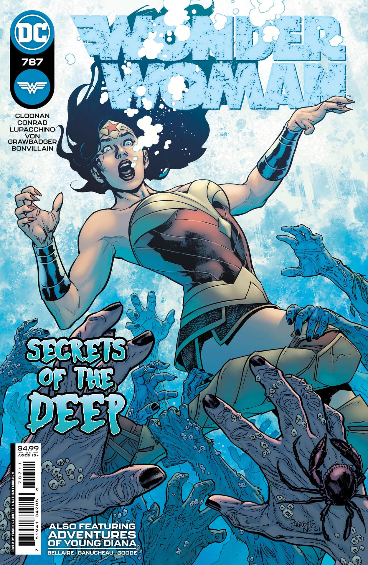 wonder woman new 52 cover