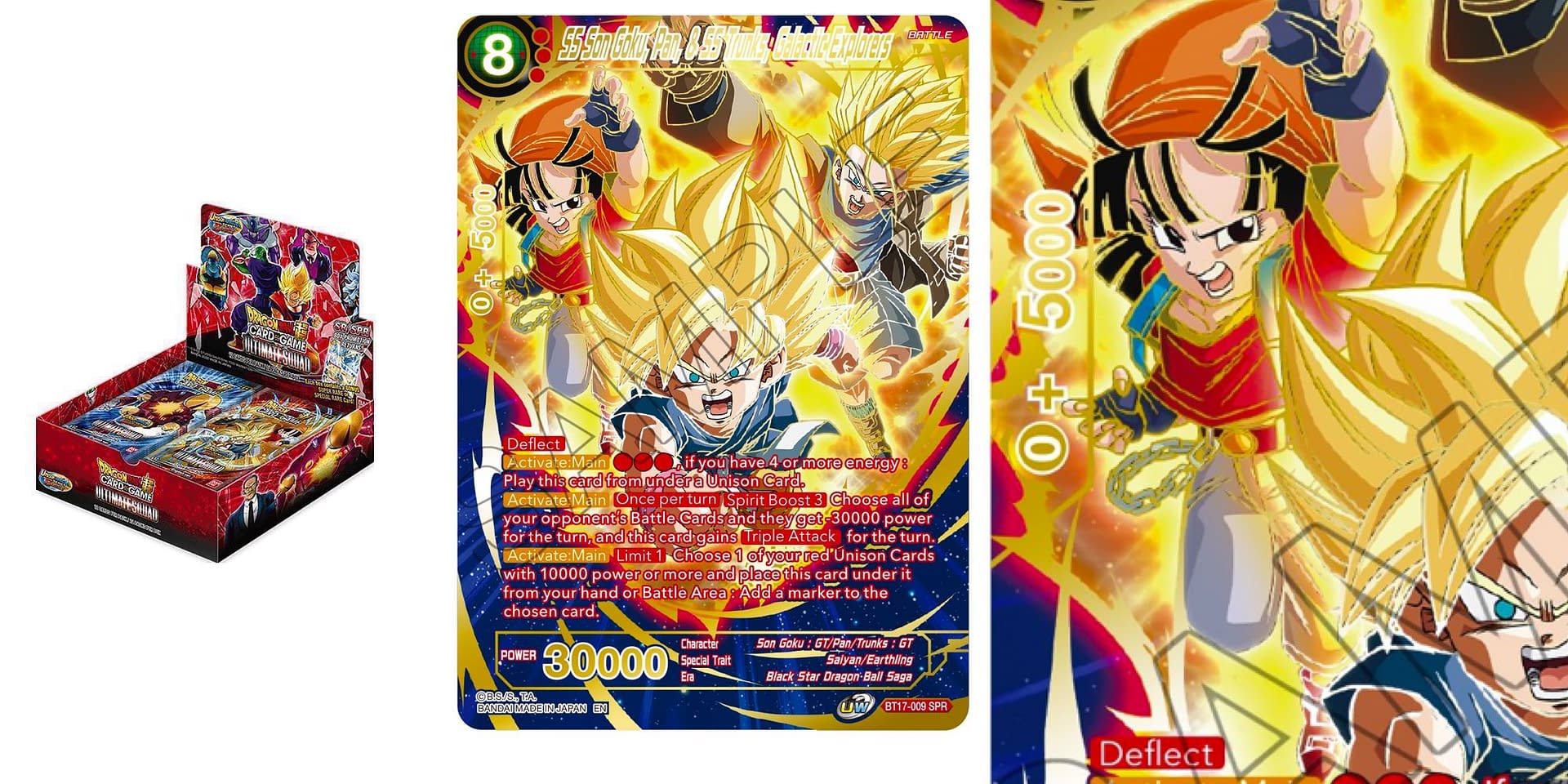 Pan & GT Goku Duo Card Idea