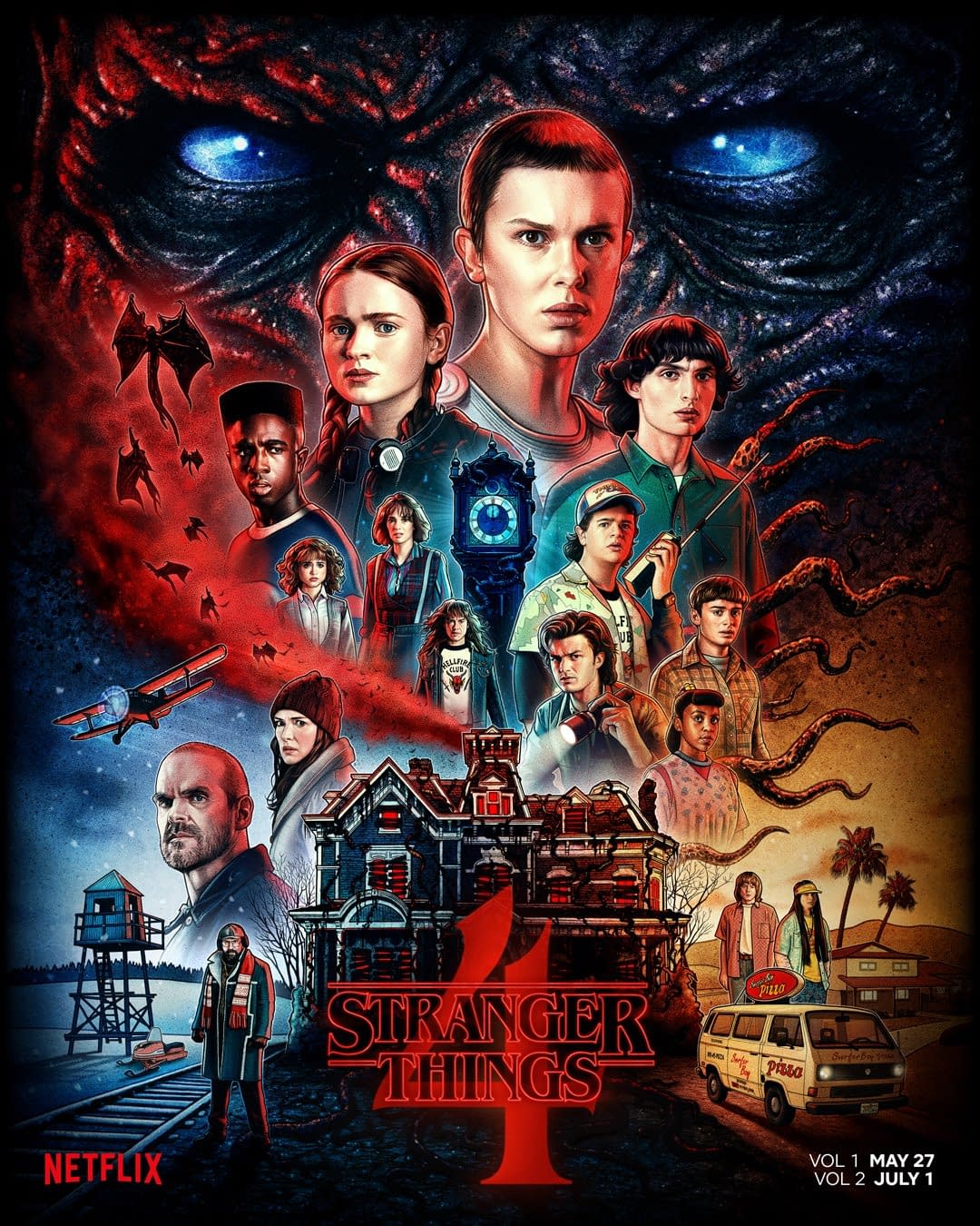 Stranger Things Season 4 Poster Previews the Beginning of the End