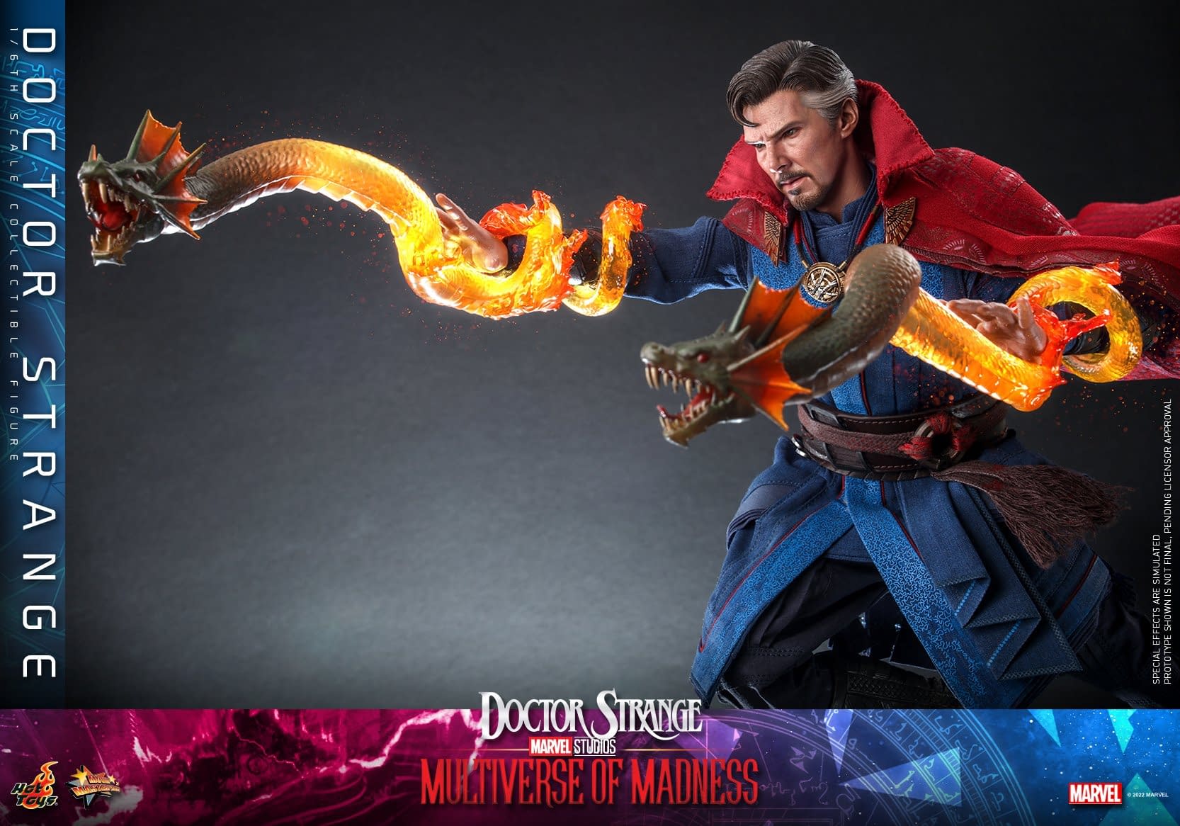 Hot Toys Doctor Strange 2 – Statuella 1/6 Da 31 Cm – Multiverso Della Follia – Movie Masterpiece