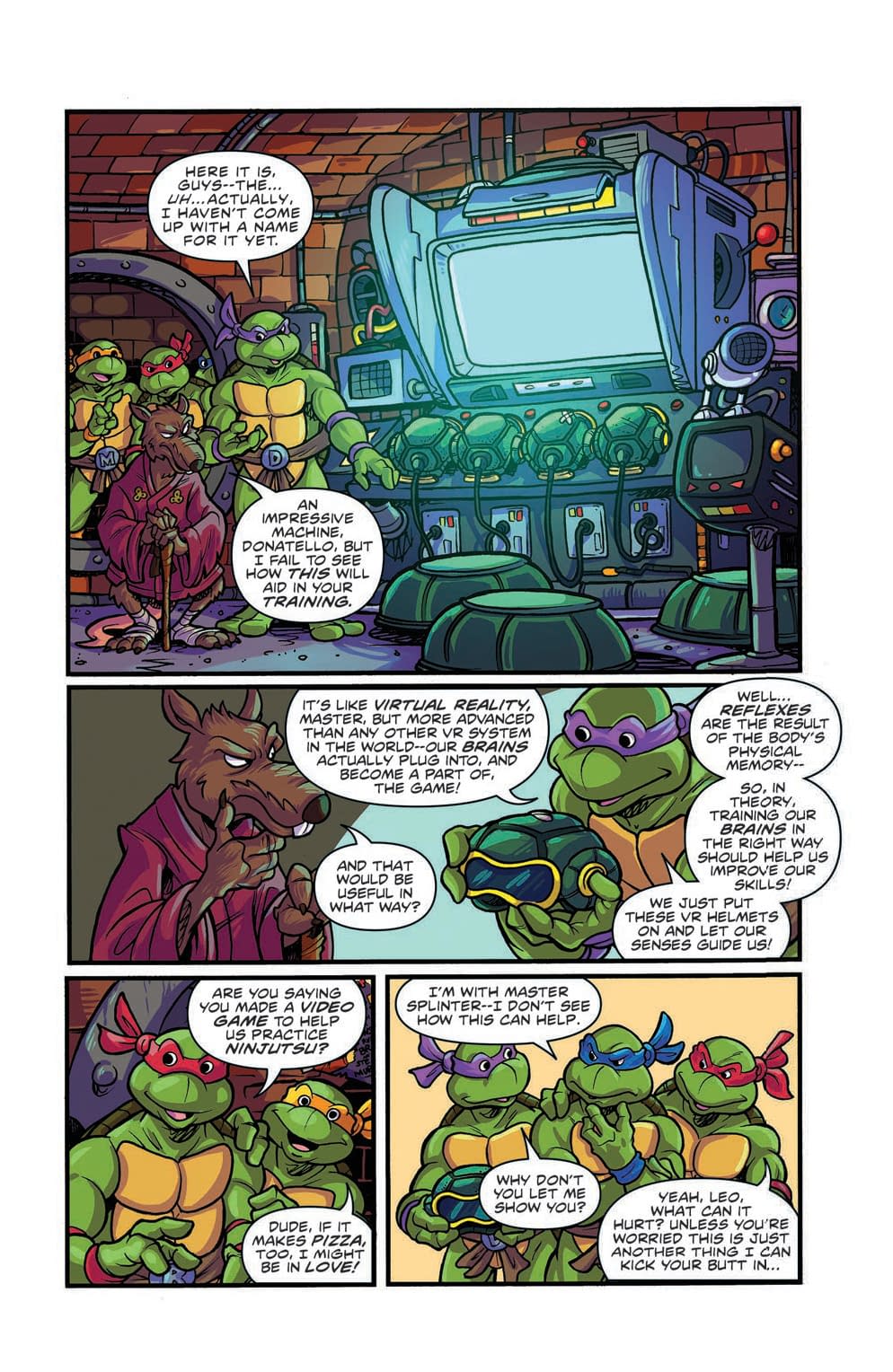 Teenage Mutant Ninja Turtles Saturday Morning Adventures 1 Preview