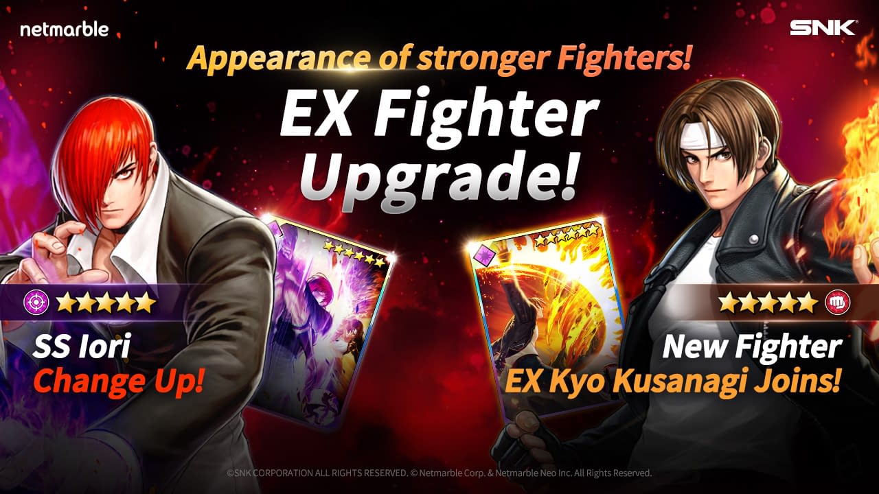 The King Of Fighters AllStar Adds EX Kyo Kusanagi In New Update