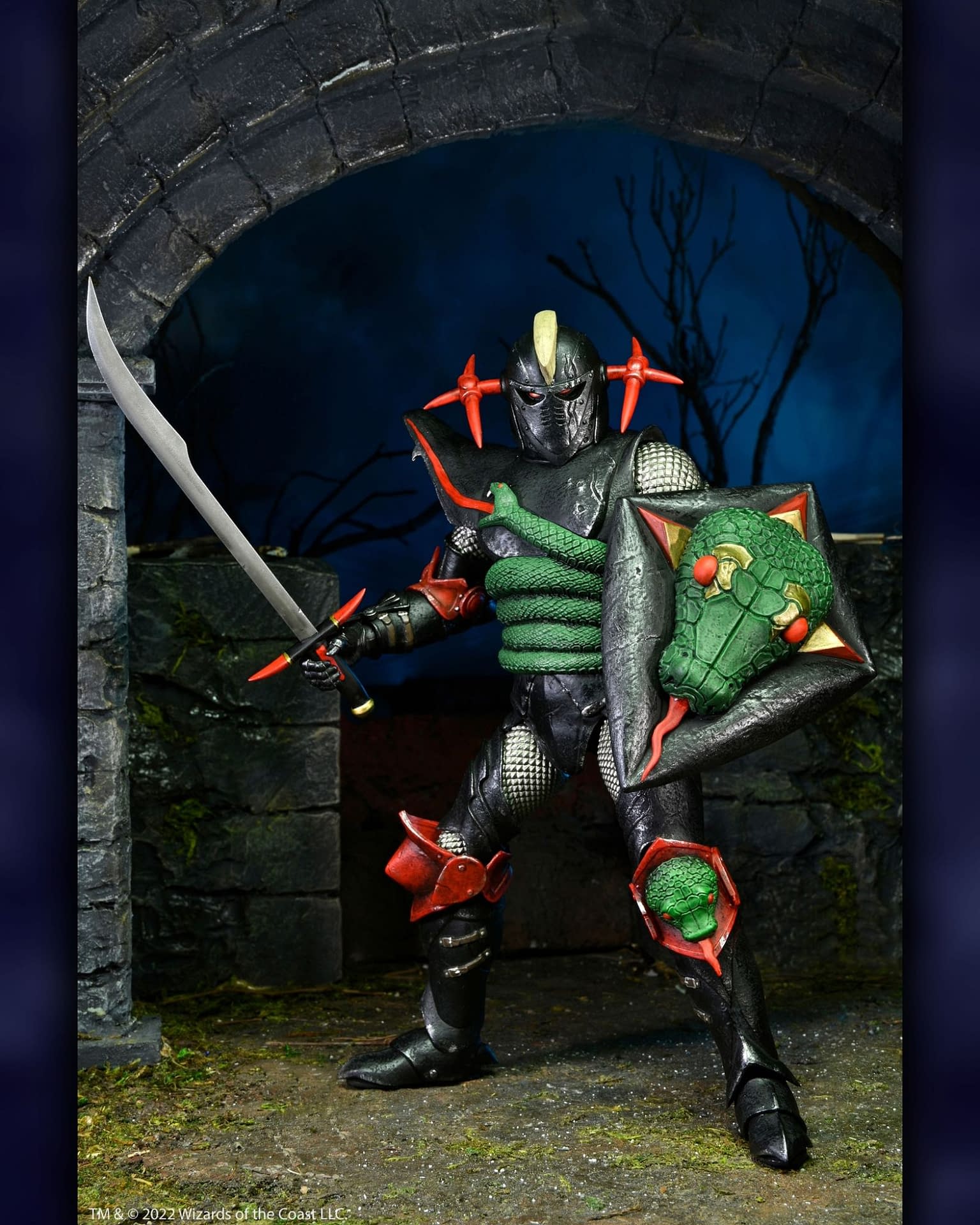 NECA Dungeons & Dragons – Grimsword Ultimate 7″ Action Figure, Ispirata Alle Classic Figure Con Accessori, Collezionismo