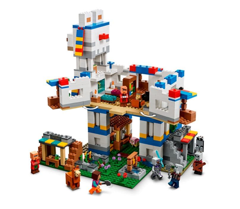 LEGO Welcomes Minecraft Fans to the Llama Village with New Set