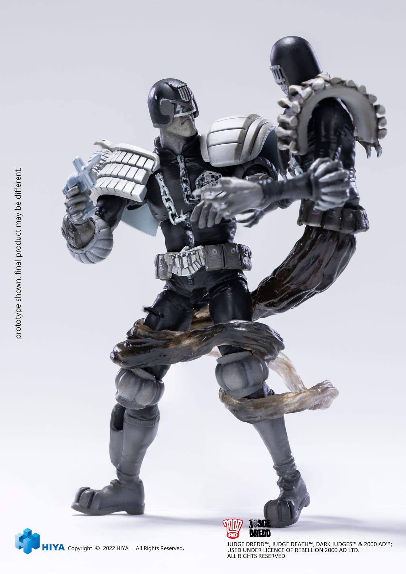 Hiya Toys Debuts Judge Dredd and RoboCop SDCC 22' Exclusive Figures