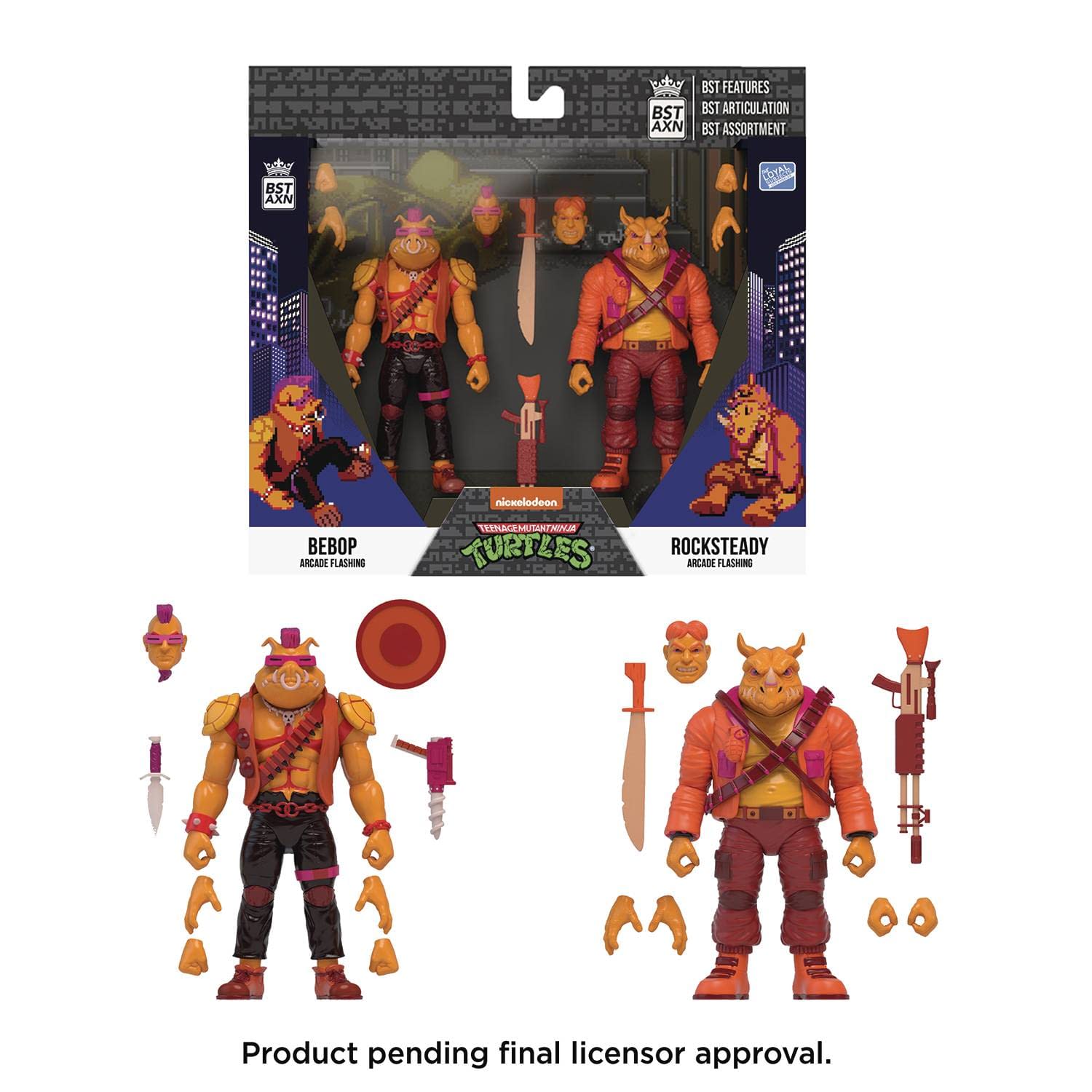 SDCC 2022 Exclusive TMNT Figures Revealed by The Loyal Subjects 