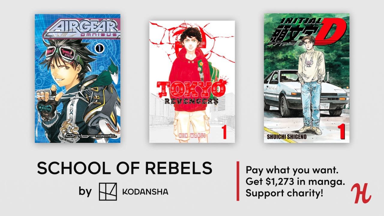 Humble Manga Bundle “School of Rebels” to Benefit The Trevor Project