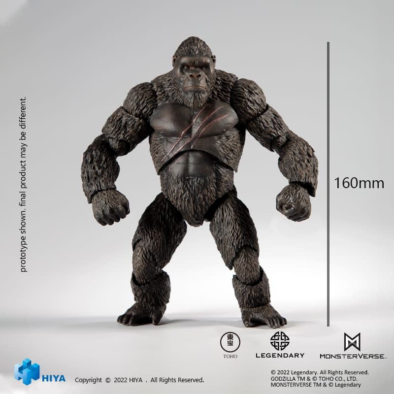 Hiya Toys Debuts New Godzilla Vs. Kong Kong Exquisite Basic Figure