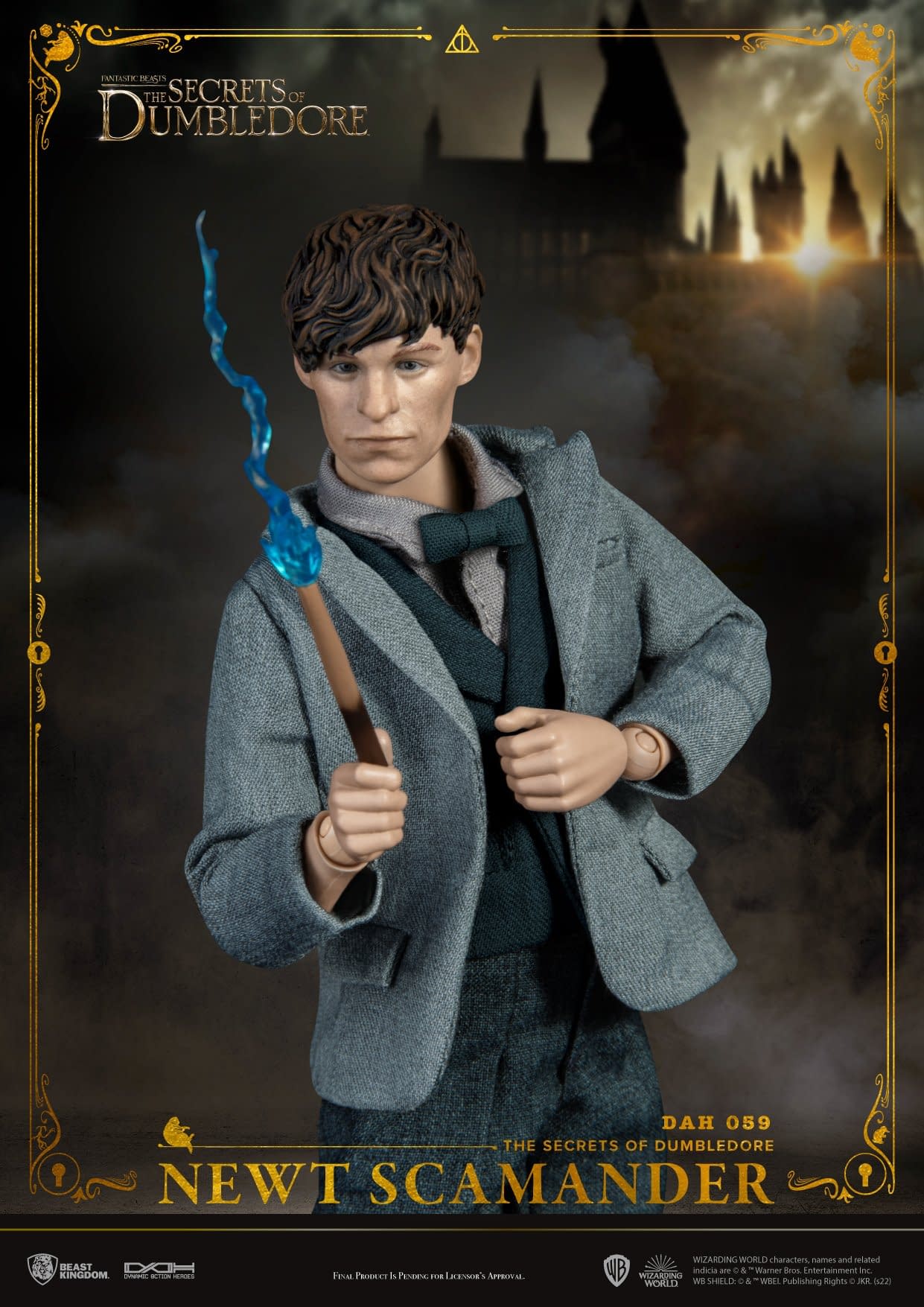 Fantastic Beasts Newt Scamander Debuts with New Beast Kingdom Figure 