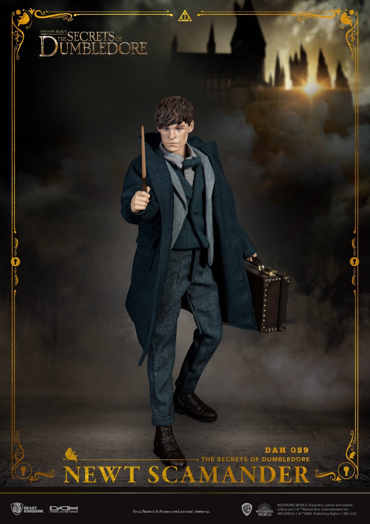Fantastic Beasts Newt Scamander Debuts with New Beast Kingdom Figure 