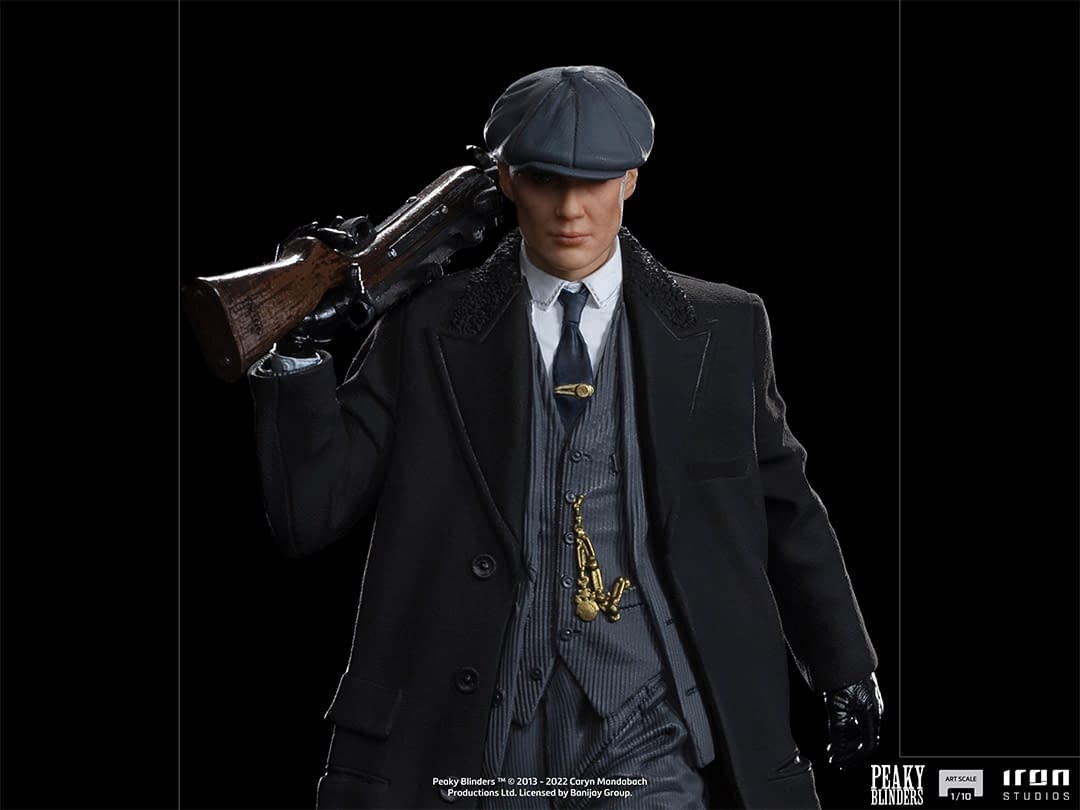 Iron Studios Debuts Thomas Shelby Peaky Blinders Art Scale Statue 