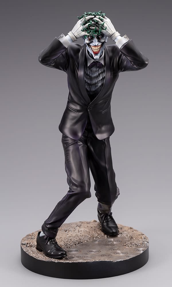 Batman: Killing Joke One Bad Day Joker Statue Debuts from Kotobukiya